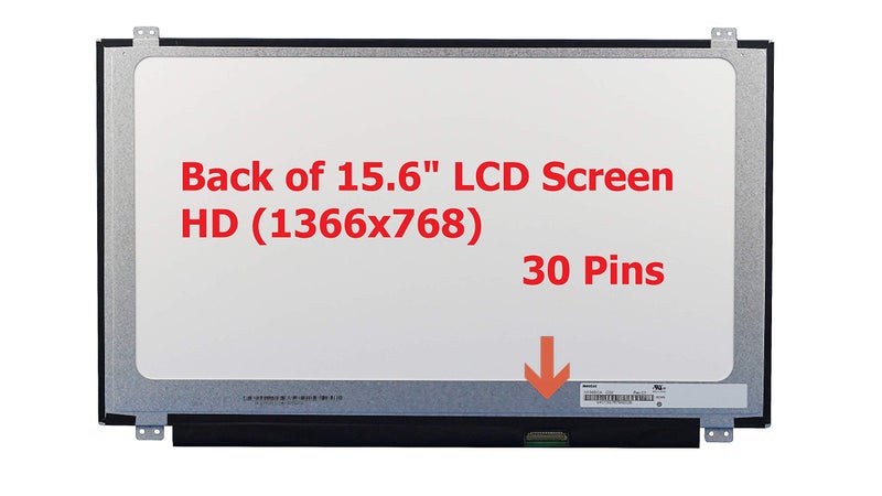 FULLCOM New 15.6 inch HD Laptop Replacement LED LCD Screen Compatible with Probook 450 455 G2/ G3/ G4 - Image 1